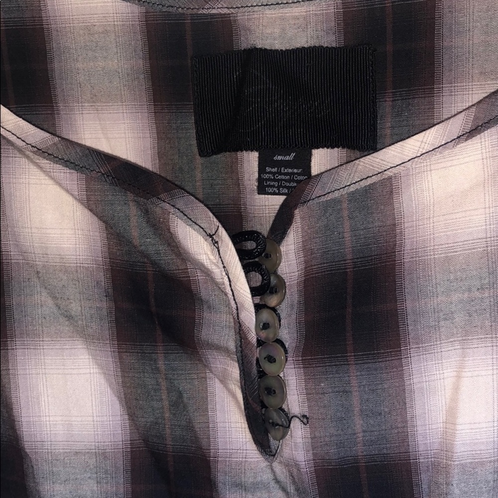 Plaid dress/tunic